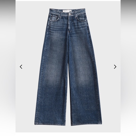 Miramar Sofie wide leg pants size 25. Never worn! Too long on me. RAG AND BONE - Picture 1 of 1